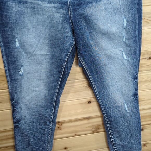 Buckle Black Jeans Womens 38 Blue Fit no 75 Skinny Jeans Distressed - Picture 3 of 13